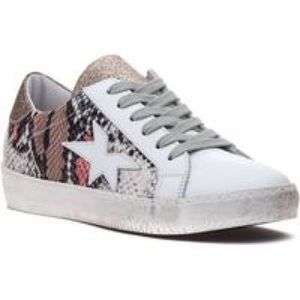 275 CENTRAL Low-top snakeskin sneakers Size 9